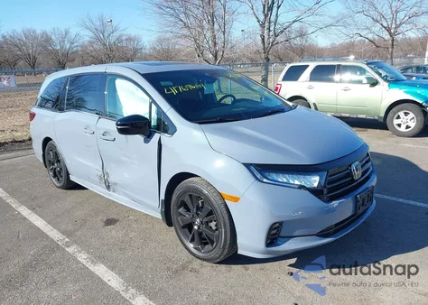 2024 Honda Odyssey Sport from USA, damaged, VIN 5FNRL6H72RB074666